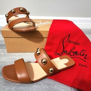 Christian Louboutin Simple Bille Flat Calf 38.5